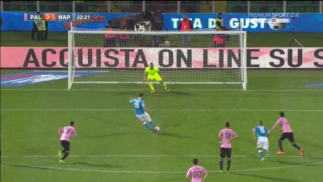 Palermo - Napoli 0-1 Auriemma