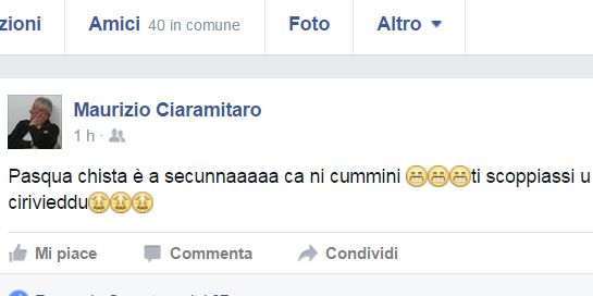 Trapani, Ciaramitaro contro l’arbitro: “Ti dovrebbe scoppiare il cervello”