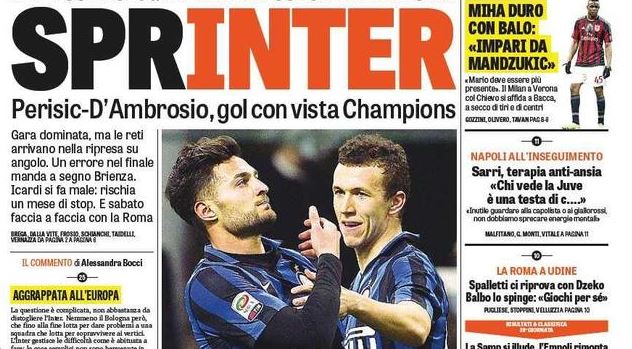 Rassegna stampa 13 marzo 2016: prime pagine Gazzetta, Corriere e Tuttosport