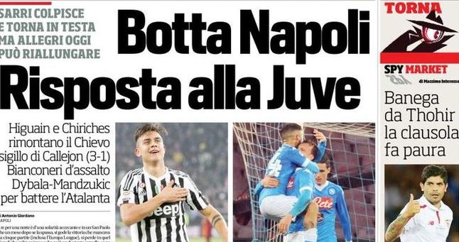 Rassegna stampa 6 marzo 2016: prime pagine Gazzetta, Corriere e Tuttosport