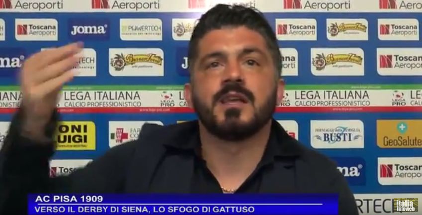 Gattuso scatenato contro la Lega Pro in conferenza stampa (Video)