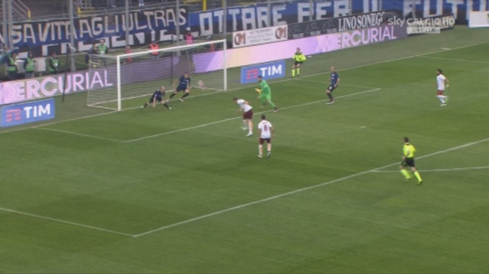 Dzeko: ancora un gol sbagliato a porta vuota contro l&#8217;Atalanta (Video)