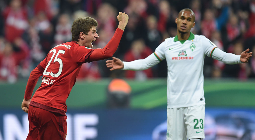 Bayern Werder rigore