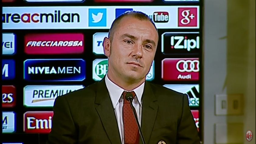 Brocchi - Presentazione Milan