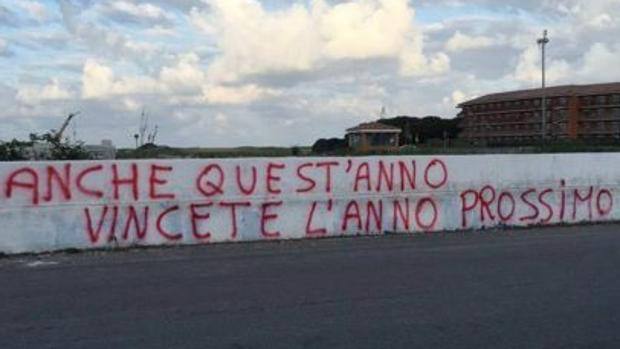 Castel Volturno striscione