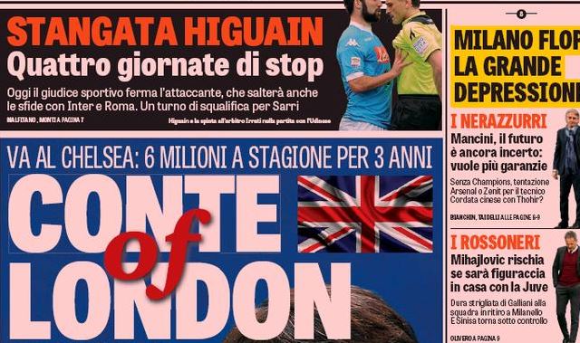 Rassegna stampa 5 aprile 2016: prime pagine Gazzetta, Corriere e Tuttosport