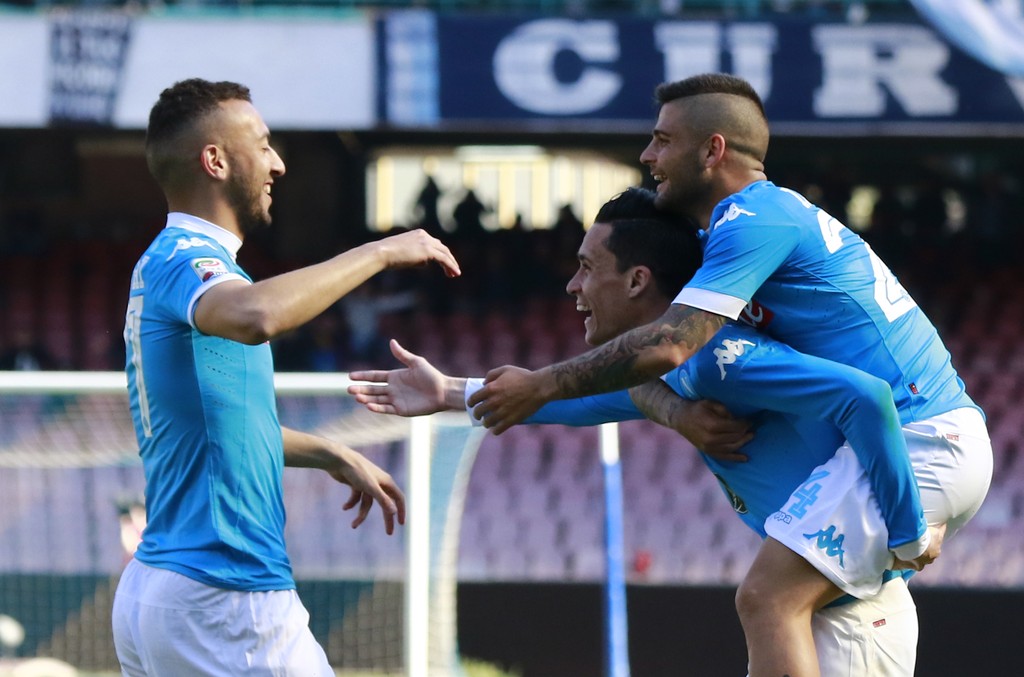 Napoli-Verona 3-0 | Serie A | Video gol (Gabbiadini, Insigne rig., Callejon)