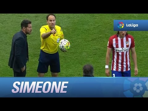 Gesto antisportivo dell&#8217;Atletico Madrid: espulso Diego Simeone