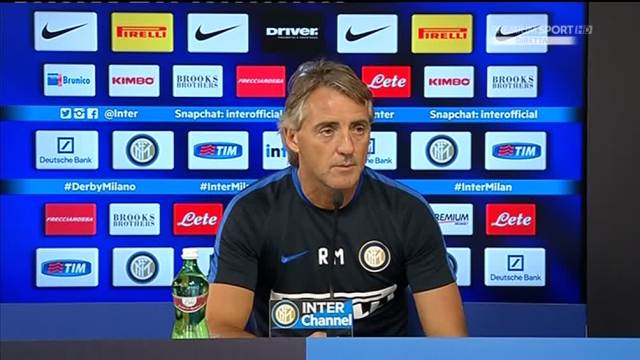 Mancini - Inter - conferenza stampa
