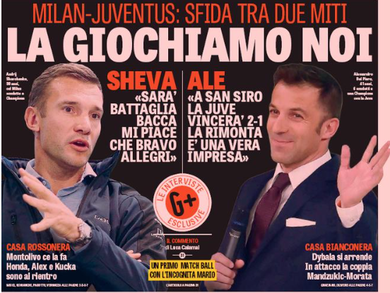 Rassegna stampa 9 aprile 2016: prime pagine Gazzetta, Corriere e Tuttosport