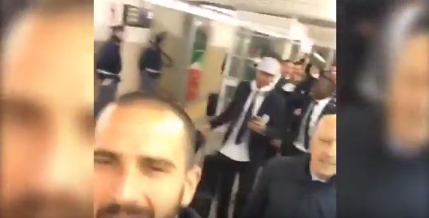 Juventus: Bonucci e soci fanno festa (Video)