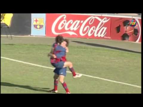 Messi, gol e prodezze a 17 anni