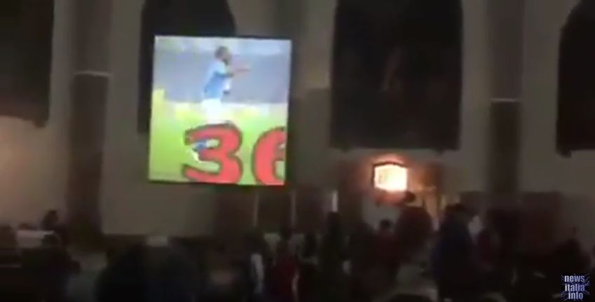 Napoli - Champions -chiesa