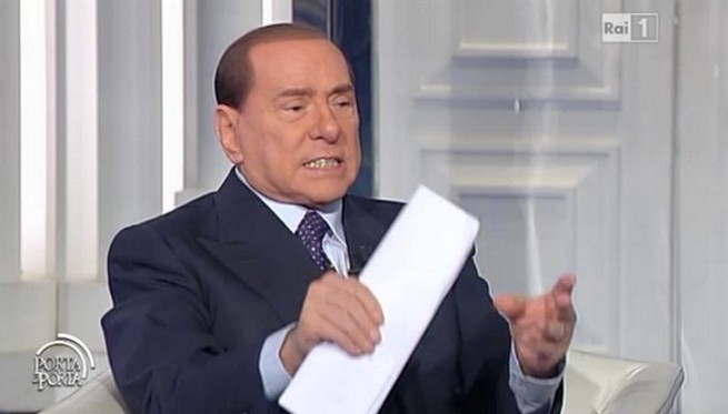 Berlusconi - Milan - Porta a porta