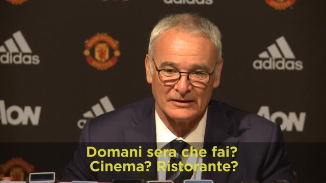 Ranieri: &#8220;Non guardo il Tottenham, vado dalla mamma&#8221; (Video)