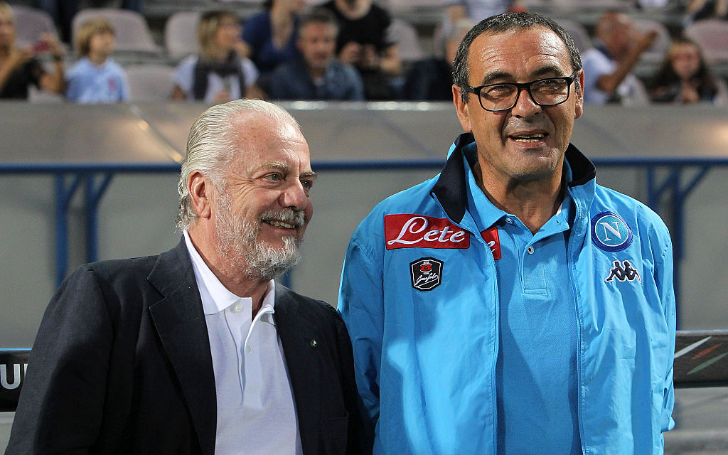 Sarri - De Laurentiis - Napoli