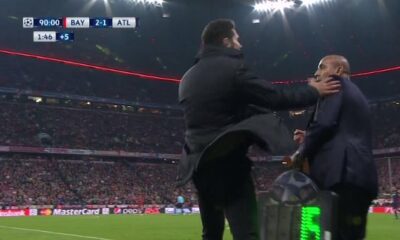 Simeone colpisce team manager