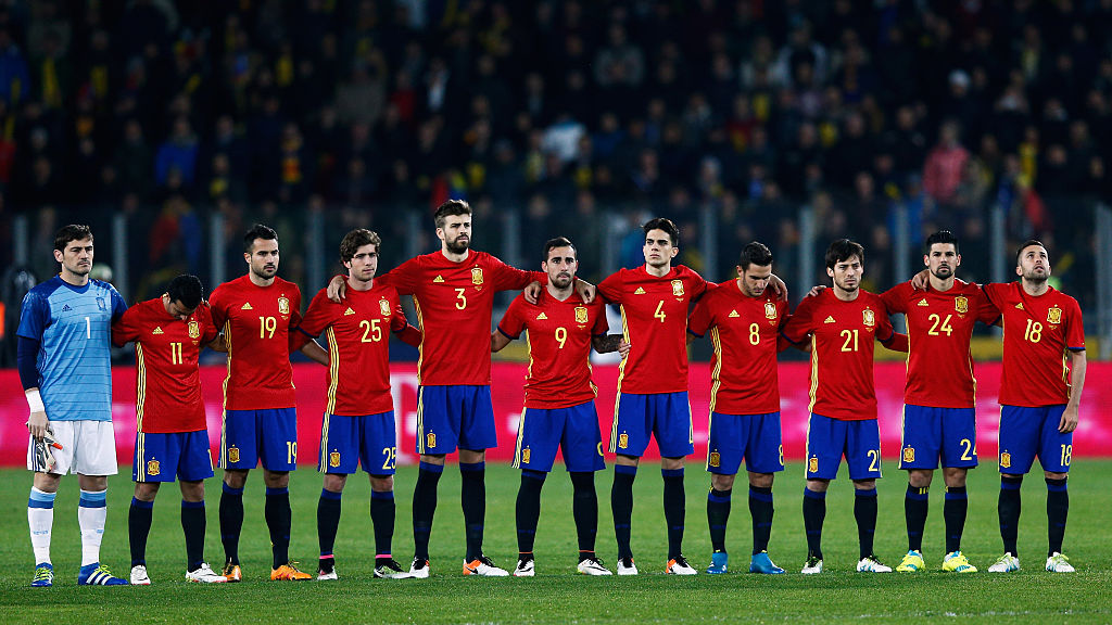 Spagna - Europei Francia 2016