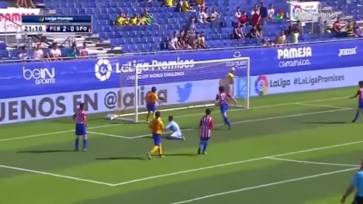 Barcellona: il baby Garrido sulle orme di Messi (Video)