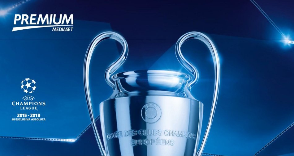 Champions League 2016-2017, Mediaset cambia: sempre un’italiana in chiaro