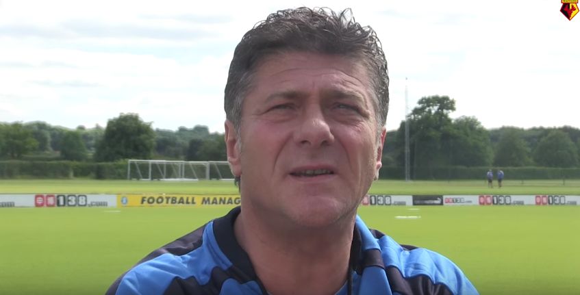 Mazzarri: il primo messaggio in inglese diventa virale (Video)