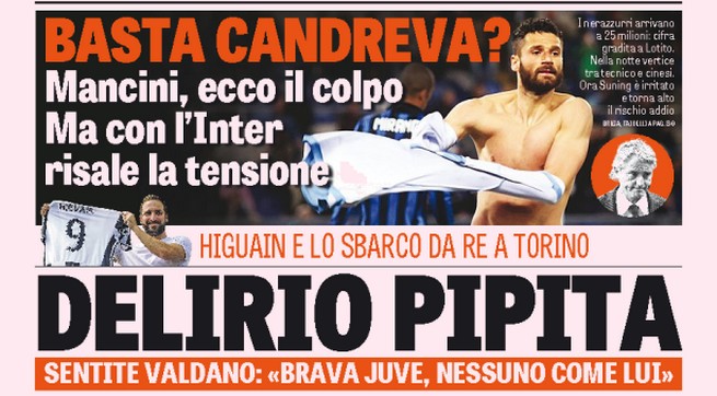 Rassegna stampa giovedì 28 luglio 2016: prime pagine Gazzetta, Corriere e Tuttosport