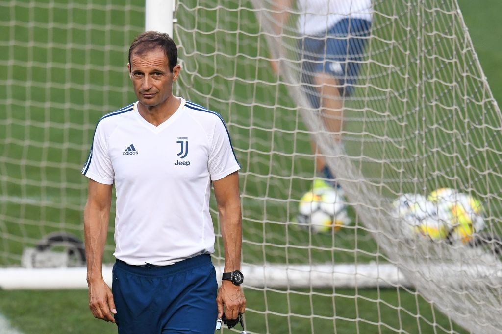 Juve-PSG, Allegri: &#8220;Buon allenamento per noi&#8221;