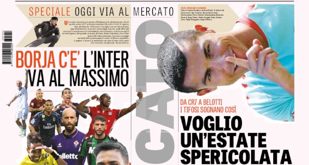 Rassegna stampa: prime pagine Gazzetta, Corriere e Tuttosport di sabato 1 luglio 2017