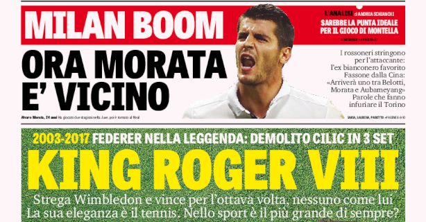 rassegna stampa 17 luglio 2017