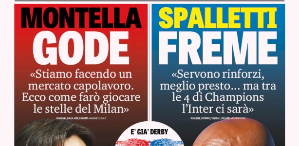 Rassegna stampa: prime pagine Gazzetta, Corriere e Tuttosport di domenica 16 luglio 2017