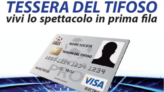 tessera del tifoso