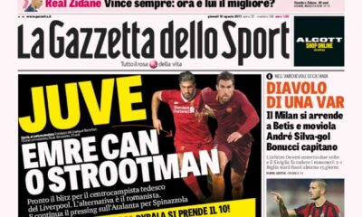 rassegna stampa 10 agosto 2017