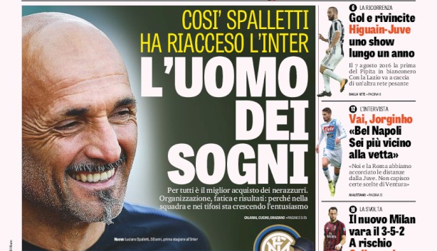 Rassegna stampa: prime pagine Gazzetta, Corriere e Tuttosport di martedì 8 agosto 2017