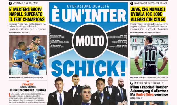 rassegna stampa 11 agosto 2017