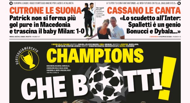 rassegna stampa 25 agosto 2017