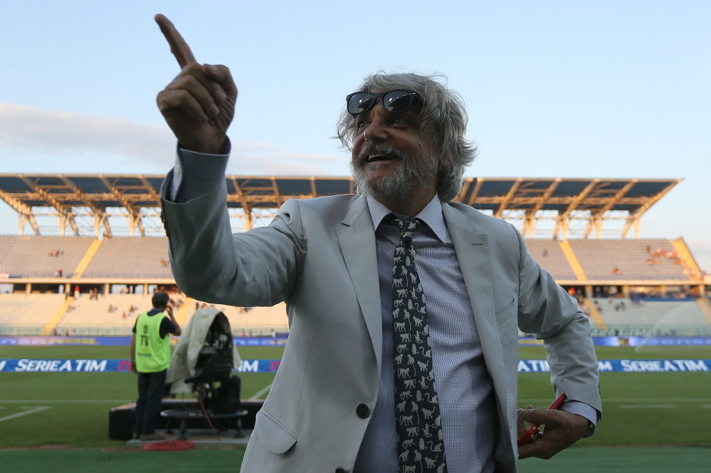 Samp, Ferrero sfotte il Milan: &#8220;200 milioni per non tirare mai in porta&#8221;