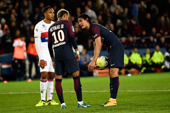 neymar cavani psg