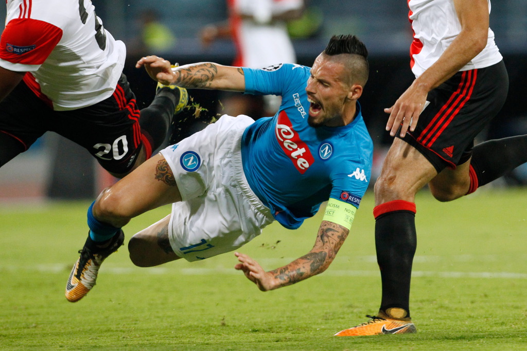 Napoli, Hamsik: &#8220;Non mi piace essere sostituito, ma lo accetto&#8221;