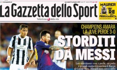 rassegna stampa 13 settembre 2017