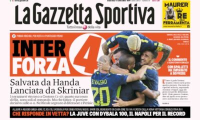 rassegna stampa 17 settembre 2017