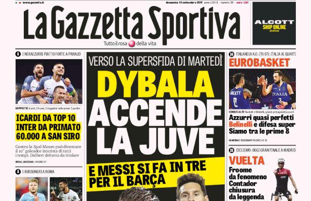 rassegna stampa 10 settembre 2017