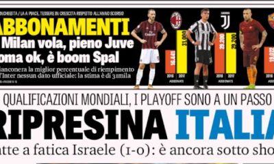 rassegna stampa 6 settembre 2017