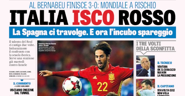 Rassegna stampa: prime pagine Gazzetta, Corriere e Tuttosport di domenica 3 settembre 2017