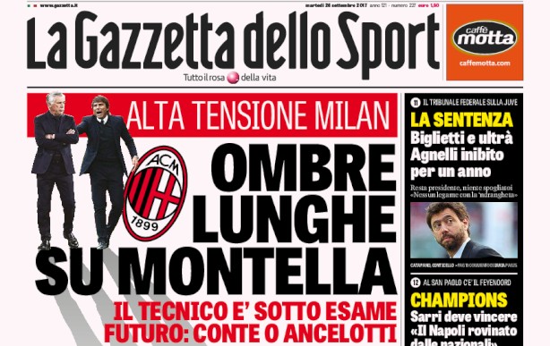 Rassegna stampa 26 settembre 2017