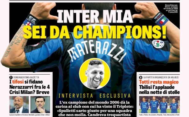 Rassegna stampa: prime pagine Gazzetta, Corriere e Tuttosport di sabato 30 settembre 2017