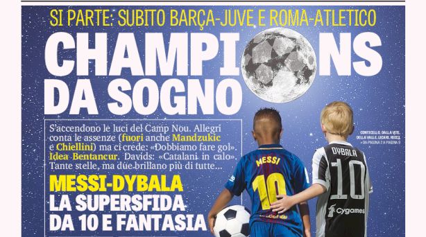 Rassegna stampa: prime pagine Gazzetta, Corriere e Tuttosport di martedì 12 settembre 2017