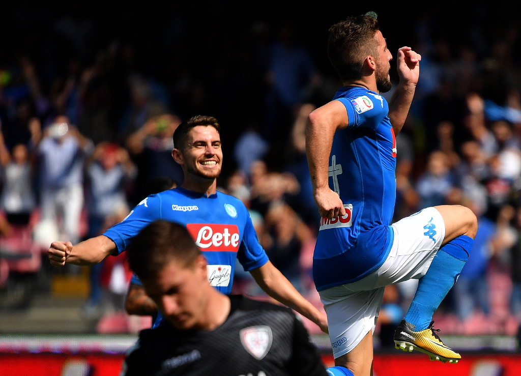 Napoli-Cagliari 3-0: la telecronaca di Auriemma (Video gol) | 1 ottobre 2017