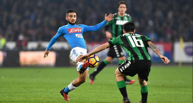 Napoli-Sassuolo 3-1 in Diretta | Serie A 29 ottobre 2017 | Risultato finale