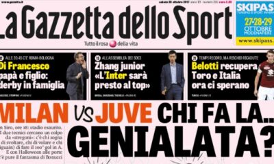 rassegna stampa 28 ottobre