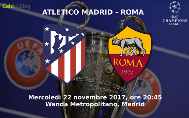 Atletico Madrid &#8211; Roma 2-0 | Diretta Champions League | Risultato Finale | Gol di Griezmann e Gameiro